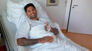 Suryakumar Yadav Recovers After Sports Hernia Surgery in Germany