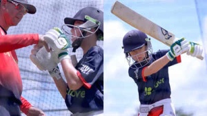 Ponting's Son Channels Batting Legend in Nets Session; Maxwell Impressed