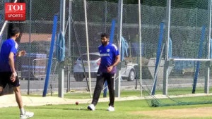 Bumrah Steps Up Bowling Drills as India Gears Up for Edgbaston Test Against England
