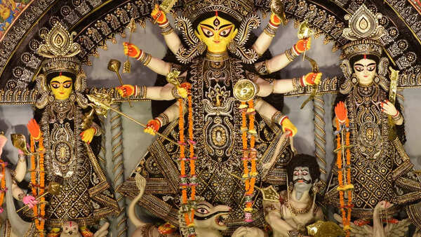 Kalash Sthapana during Navratri.