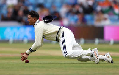 Yashasvi Jaiswal in action for India