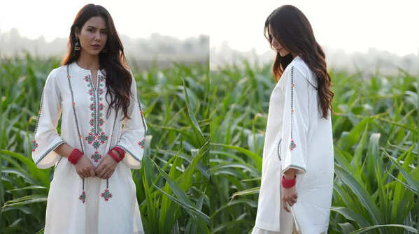 Sonam Bajwa looking effortlessly desi