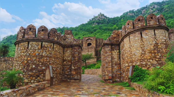 Bhangarh Fort, shrouded in mystery and legend.