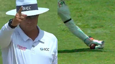 Umpire under scrutiny after controversial DRS decisions.