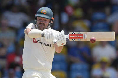 Travis Head celebrates his performance against West Indies