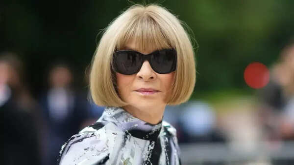 Anna Wintour, the iconic editor of Vogue.