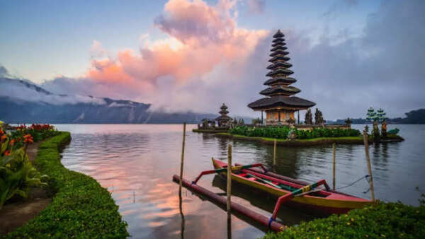 A serene beach in Bali