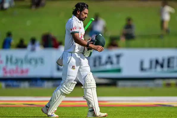 Najmul Hossain after being removed from ODI captaincy.