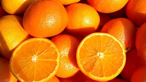 Juicy oranges, a great source of Vitamin C