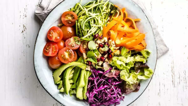 Healthy vegan meal