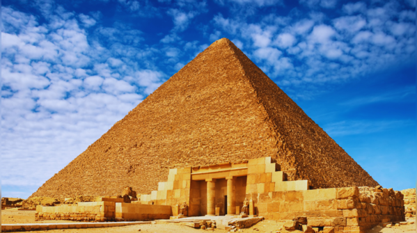 The timeless Pyramids of Giza, Egypt