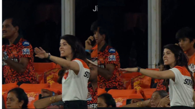 Kavya Maran, often captured by cameras during IPL matches.
