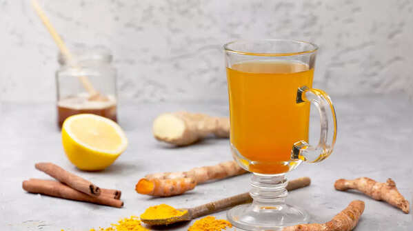 Ingredients for Sadhguru's herbal drink.