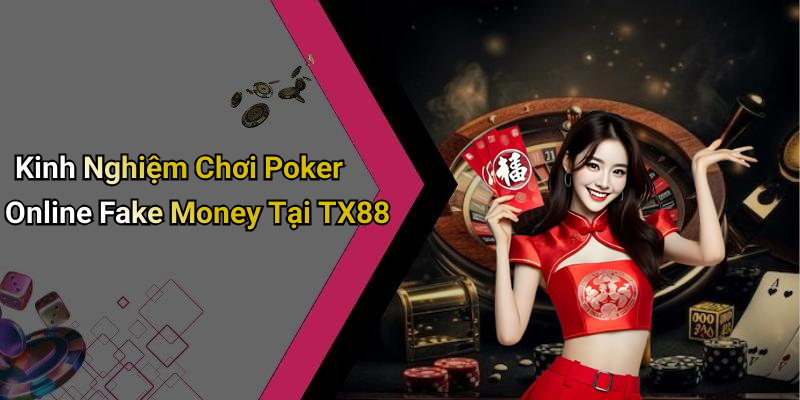 Kinh Nghiệm Chơi Poker Online Fake Money Tại TX88